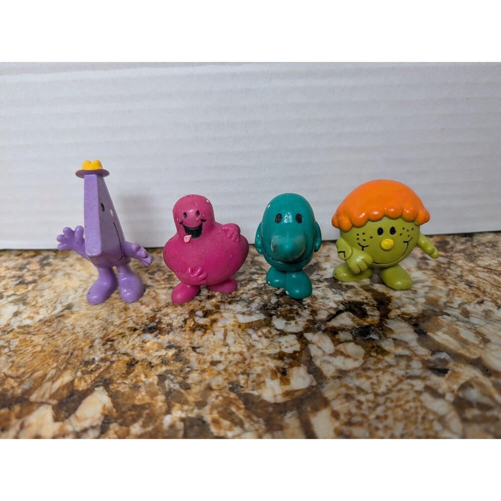 Arby’s Kids Meal Toy 1978 PVC Figure Mr Men Lot
